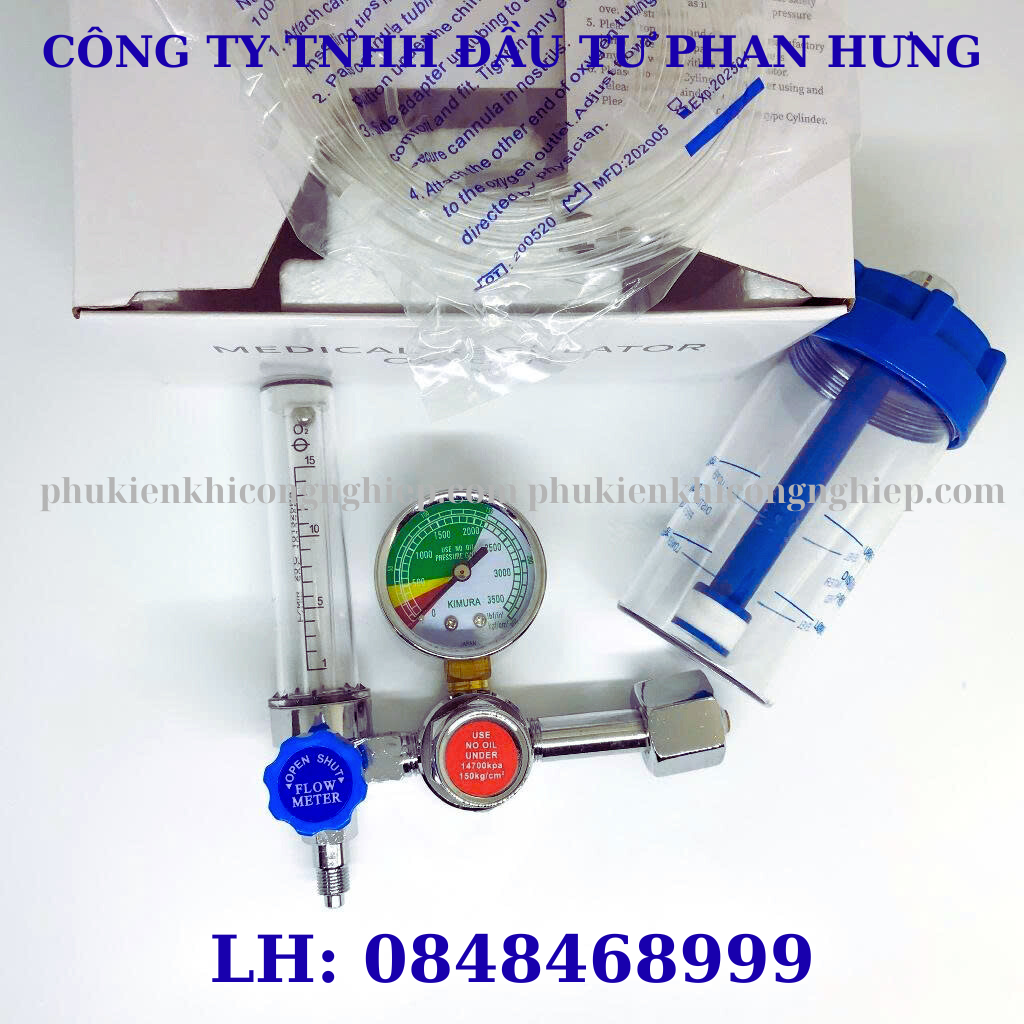 đồng hồ oxy y tế