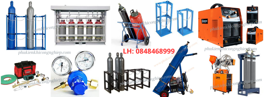 xe đẩy bình khí