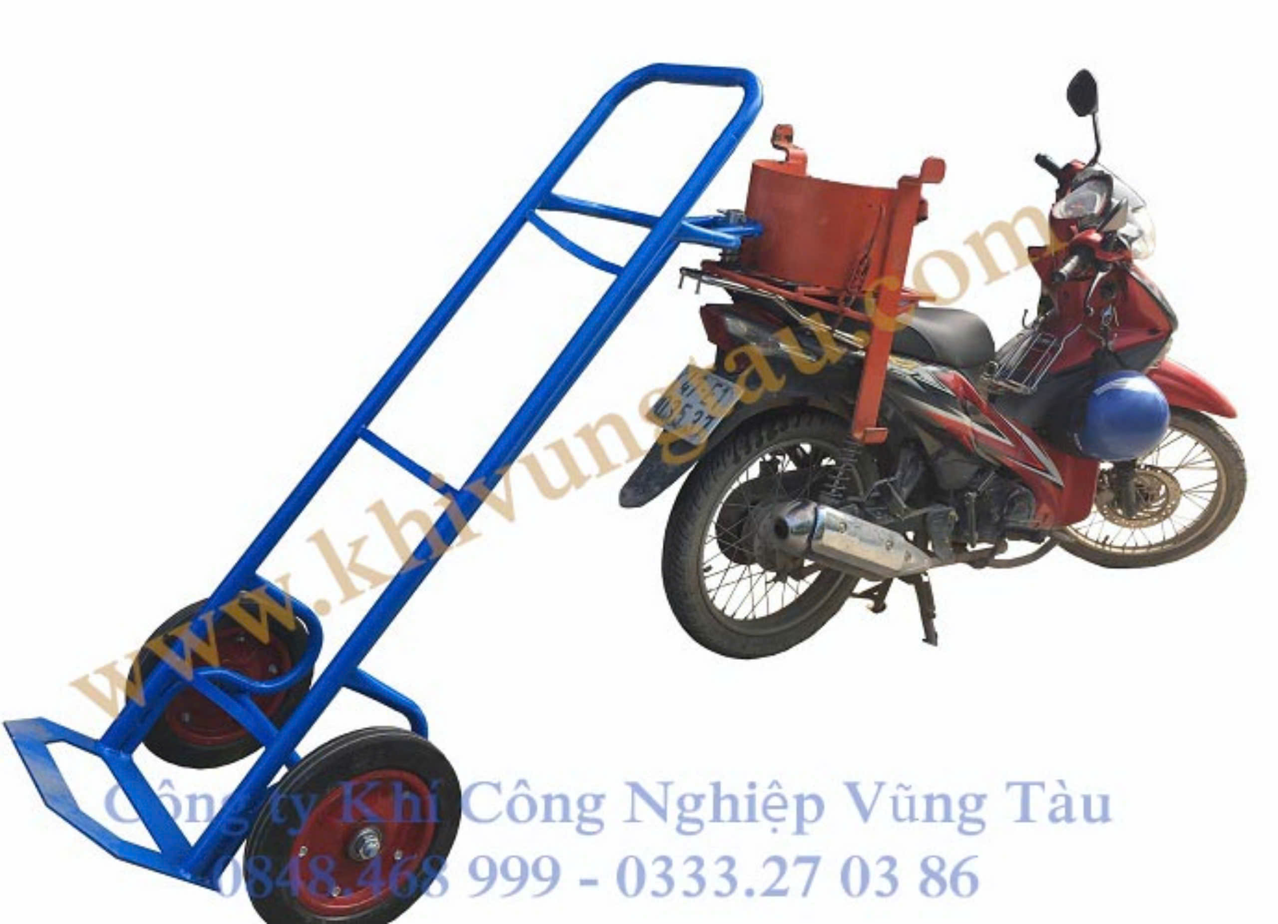 xe đẩy bình khí