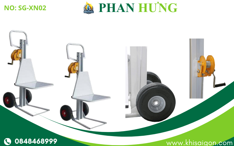 Xe Nâng Có Lắp Tời Tay Tải Trọng 150kg (4)