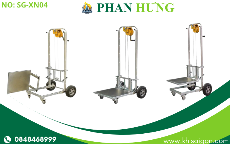 Xe Nâng Có Lắp Tời Tay Tải Trọng 150kg (6)
