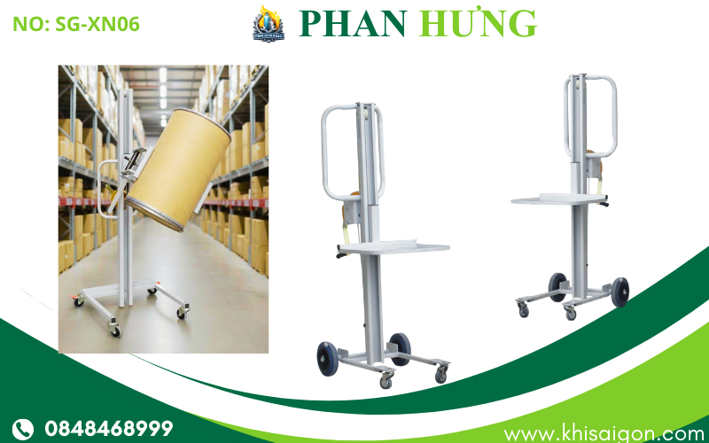 Xe Nâng Có Lắp Tời Tay Tải Trọng 150kg (8)