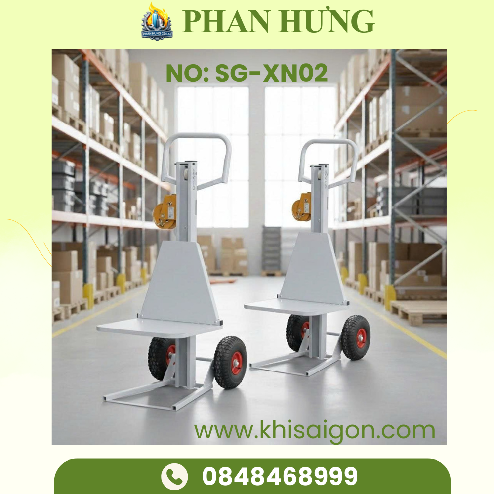 Xe Nâng Có Lắp Tời Tay Tải Trọng 150kg