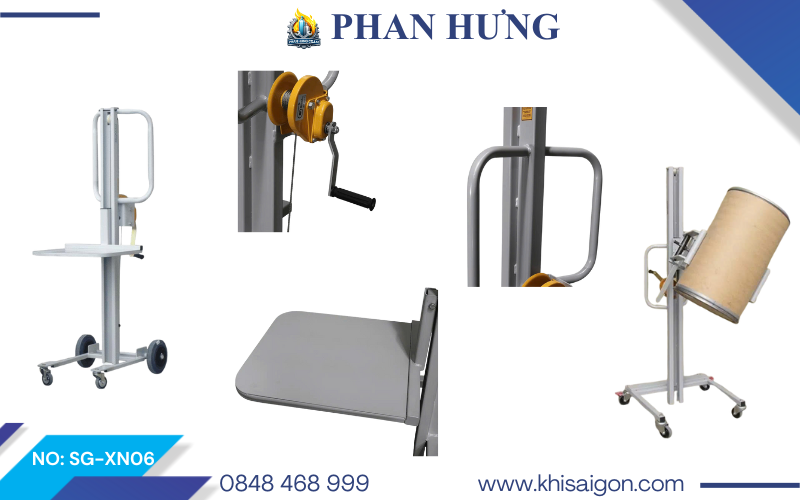 Xe Nâng Hàng Tời Tay Cao 1550mm (3)