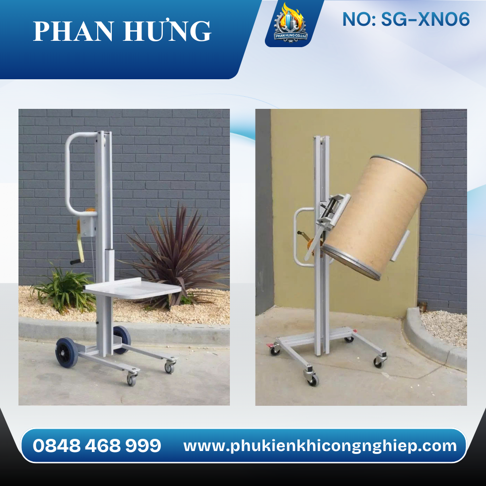 Xe Nâng Hàng Tời Tay Cao 1550mm – Giải Pháp Nâng Hạ Nhỏ Gọn