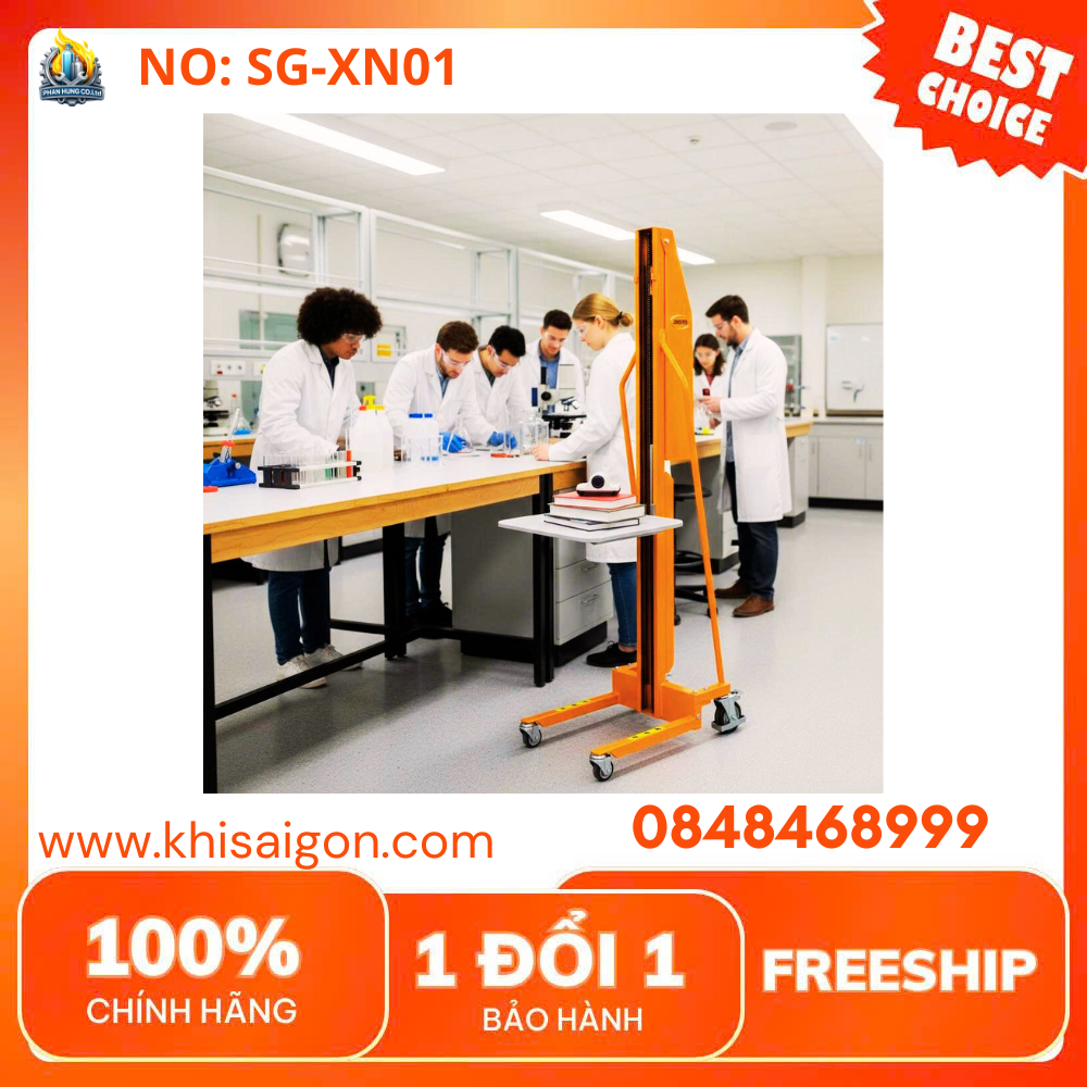 Xe Đẩy Nâng Hàng Nhỏ Gọn Tời Tay 100kg-300kg