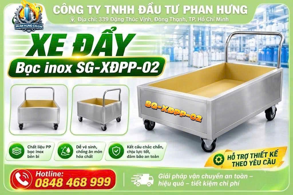XE ĐẨY HÓA CHẤT PHAN HƯNG